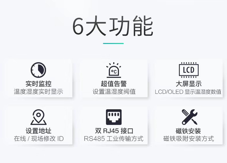 磁吸式溫濕度傳感器，機(jī)房溫濕度傳感器